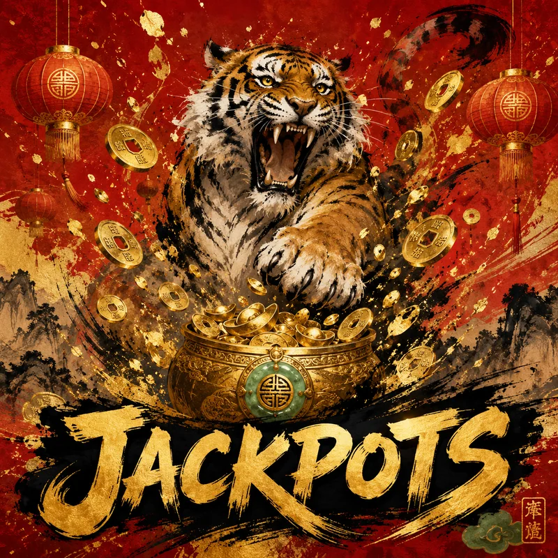 Progressive jackpots at Golden Tiger