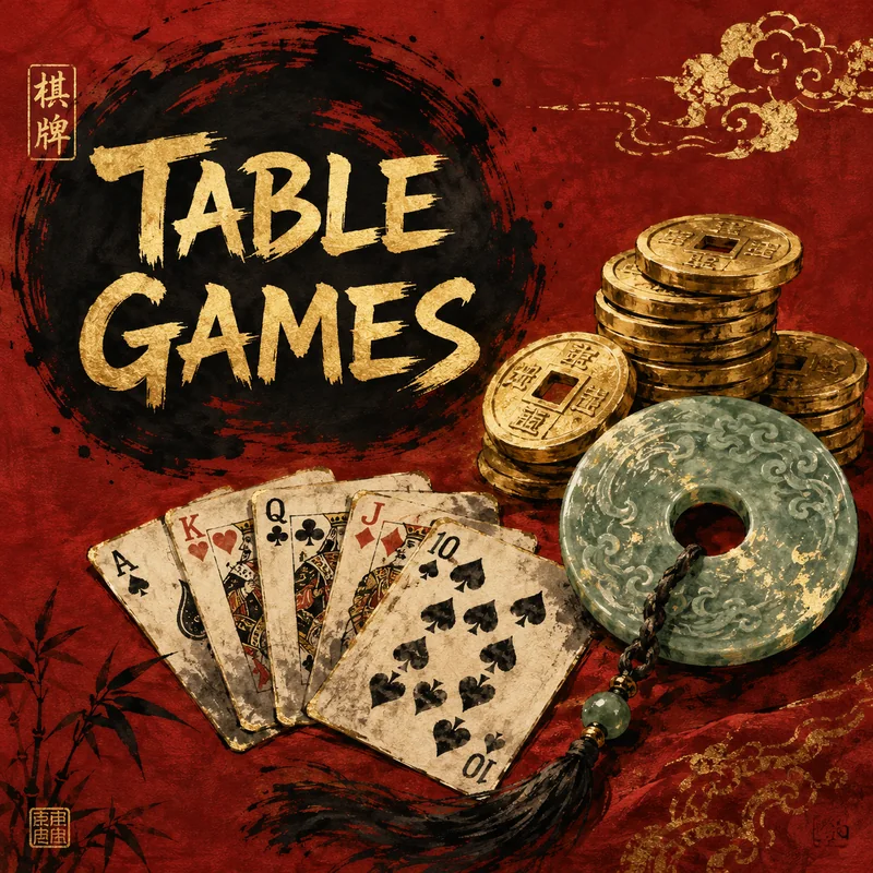 Table games at Golden Tiger